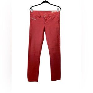 Diesel Red Women's Jeggings
